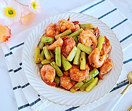 #本周热榜#翡翠开背虾的做法