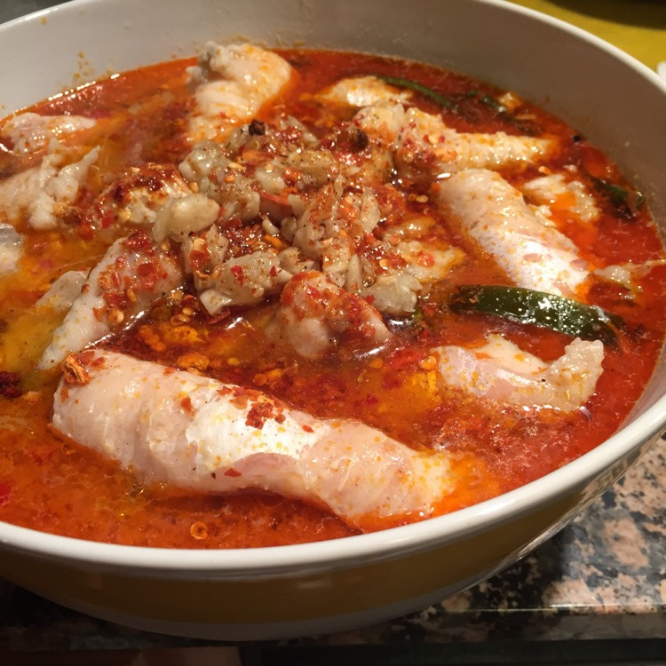 [一人食] 之简约水煮鱼片的做法