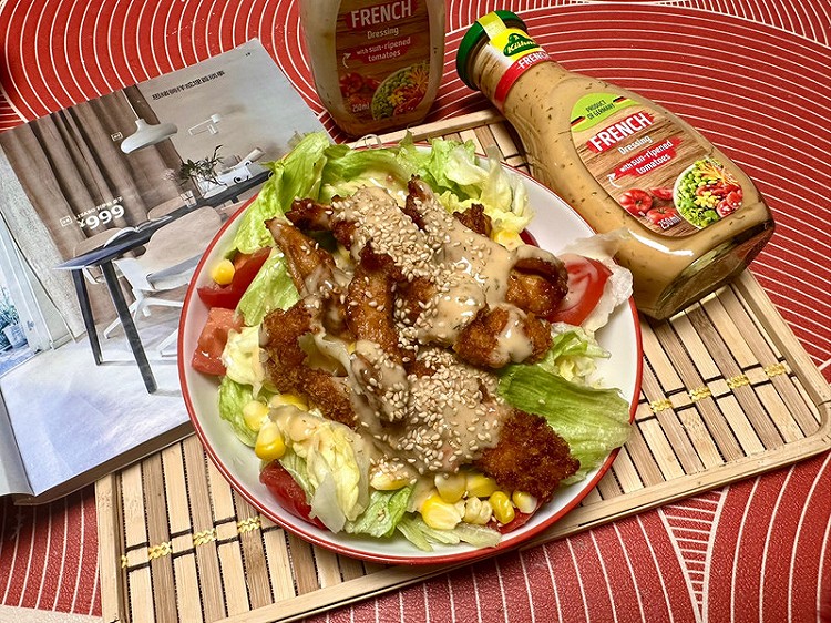 鸡胸肉沙拉的做法