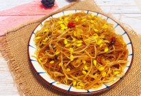 神仙料理黄豆芽炒粉条的做法