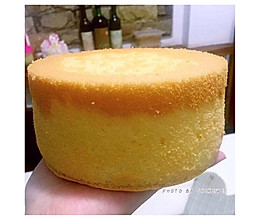 两蛋版六寸基础戚风的做法