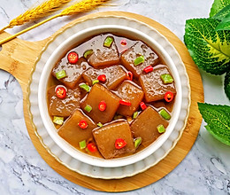 低脂零卡的红烧魔芋豆腐的做法