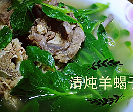【清炖羊蝎子】的做法