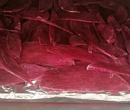 烤箱版紫薯干的做法