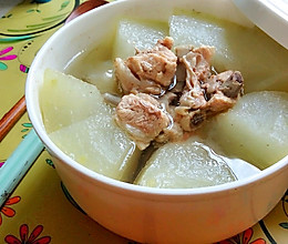 冬瓜炖排骨汤电饭煲的做法
