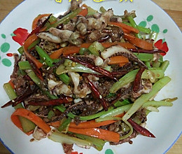 香辣鱿鱼须的做法