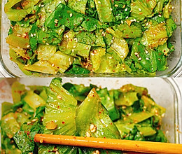 无敌下饭的凉拌生菜❗️简单快手！五分钟搞定的做法