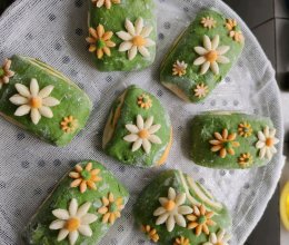 彩色花样馒头的做法