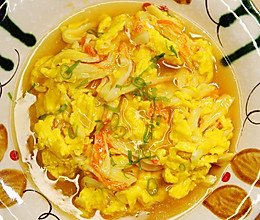 不用动刀就能做成的菜——芙蓉蟹柳的做法