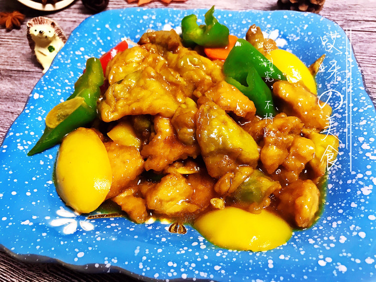 肉段烧茄子的做法