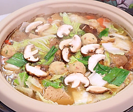 滋补不加火锅底料的羊肉火锅的做法