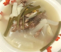 白萝卜老鸭汤的做法