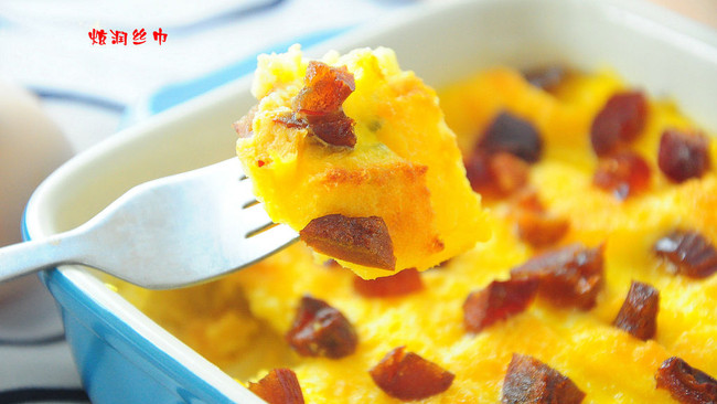 面包牛奶布丁的做法