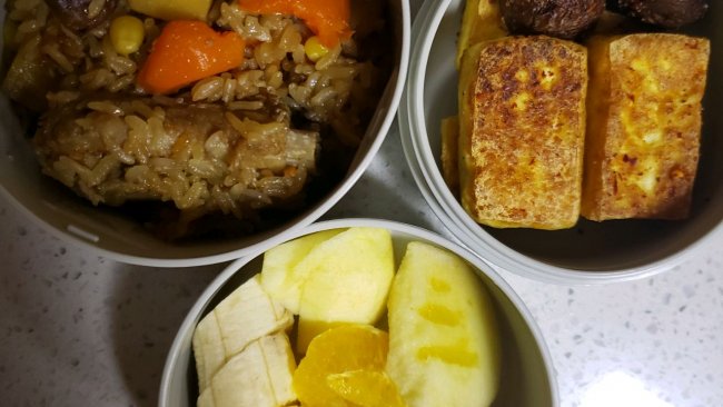 第二周第四天饭盒的做法