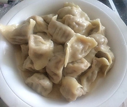 胡萝卜羊肉水饺的做法