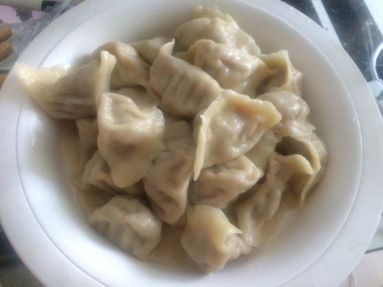 胡萝卜羊肉水饺的做法