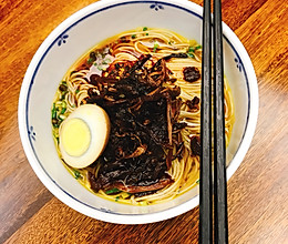 油鸡枞面的做法