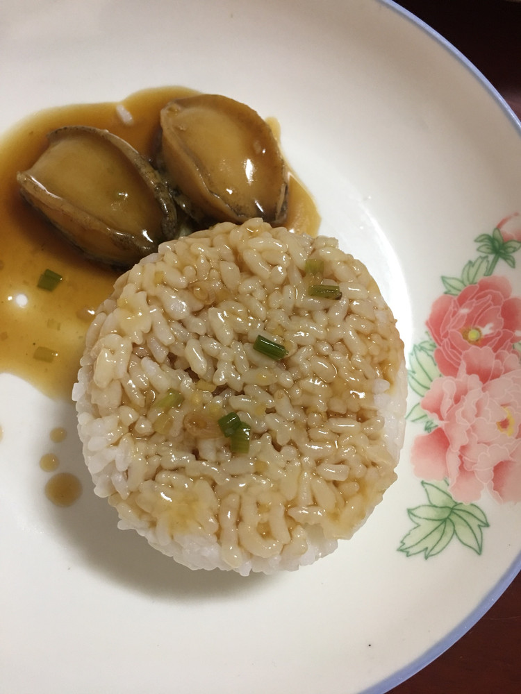 鲍鱼捞饭的做法