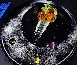 星空鸡卷#不思烤就很好#老板R015烤箱试用的做法
