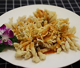 花开富贵之青鱼&金针菇的做法