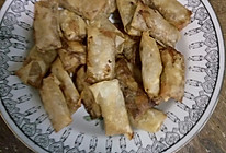 饺子皮版春卷的做法