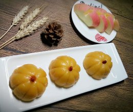 超Q超弹的南瓜糯米团的做法