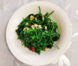 蒜蓉薯尖儿的做法