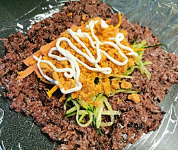 血糯米饭团的做法