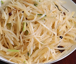 酸辣土豆丝的做法