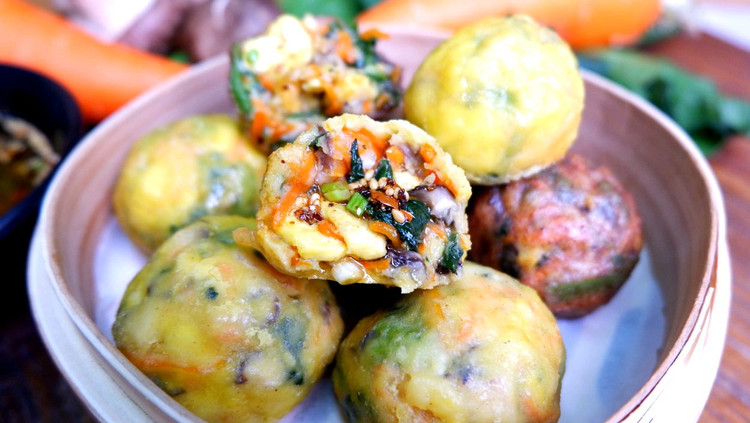 早餐快手菜团子,蒸一蒸10分钟出的做法