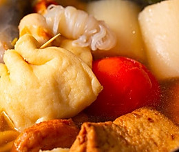 【关东煮】萝卜豆腐这样吃，清爽健康又洋气！的做法