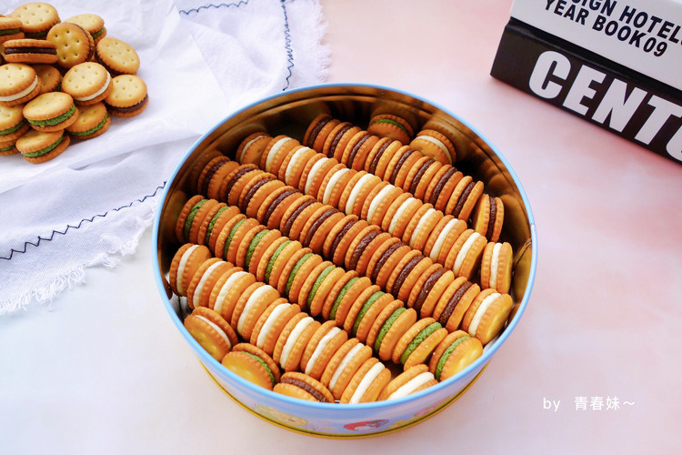 纽扣牛扎饼干的做法