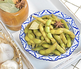 蒜香毛豆的做法