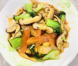 家味素什锦（素食主义）的做法