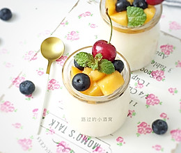 自制低糖水果酸奶（无菌粉版）的做法