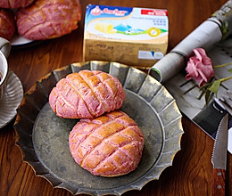 紫薯菠萝包#一口新年味，全家享佳味#的做法