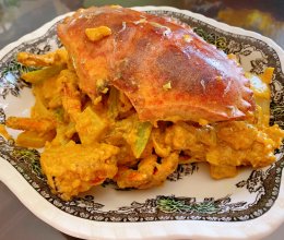 浓郁惹味的咖喱面包蟹 米饭杀手就是它的做法