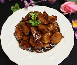 糖醋肉块的做法