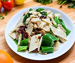 #菜油就选外婆乡，新鲜开榨抢先尝#油面筋炒茭白的做法