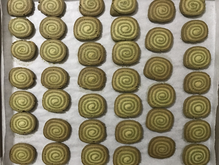 抹茶饼干的做法