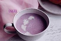 紫薯燕麦牛奶粥#爱的暖胃季－美的智能破壁料理机#的做法
