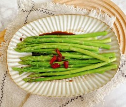 白灼芦笋的做法