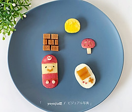 创意儿童餐拼盘【马里奥】的做法