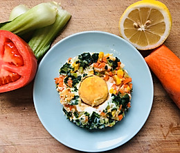 宝宝的彩色太阳蛋的做法