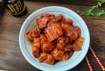 #名厨汁味，圆中秋美味#百叶结烧肉的做法