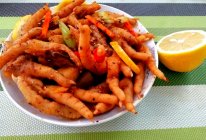 傣味柠檬鸡脚的做法