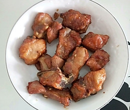 蜜汁排骨and肥叉的做法