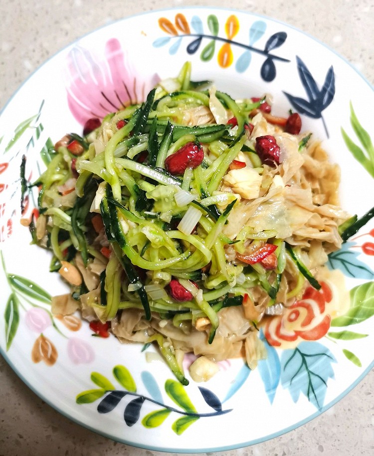 凉拌油豆皮的做法