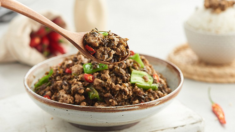 芽菜肉末的做法