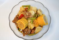 #东古滋味 幸福百味#排骨土豆炖豆角的做法